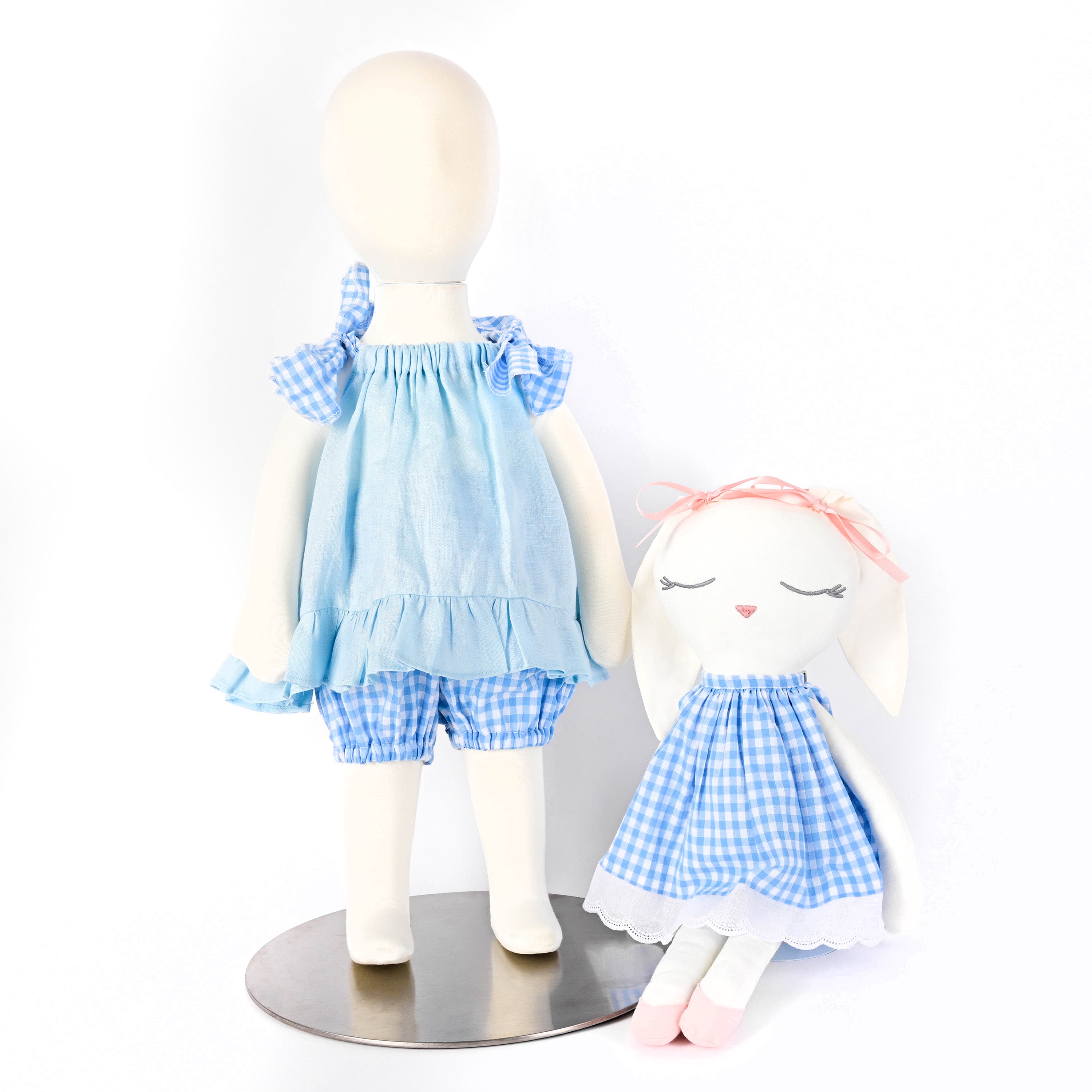 Blue Baby Doll Dress